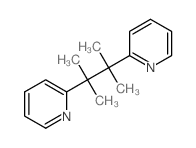 Pyridine, 2,2'-(1,1,2,2-tetramethyl-1,2-ethanediyl)bis- (9CI) 结构式