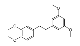 4-[2-(3,5-二甲氧基苯基)乙基]-1,2-二甲氧基苯 结构式