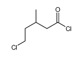 5-氯-3-甲基戊酰氯 结构式