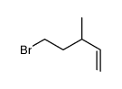5-溴-3-甲基-1-戊烯 结构式
