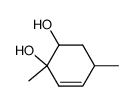 2,5-二甲基-3-环己烯-1,2-二醇 结构式
