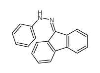 9H-芴-9-酮-2-苯腙 结构式