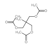 三乙酸三羟甲基乙烷酯 结构式