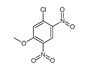 1-氯-5-甲氧基-2,4-二硝基苯 结构式