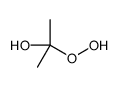 2-氢过氧基-2-丙醇 结构式