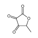 5-甲基-2,3,4(5H)-呋喃三酮 结构式