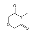 4-甲基-3,5-吗啉二酮 结构式