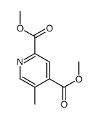 5-甲基吡啶-2,4-二羧酸二甲酯 结构式