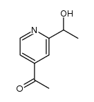 1-[2-(1-羟乙基)-4-吡啶基]乙酮 结构式