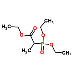 三乙基2-膦酰基丙酯 结构式