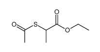 乙基 2-(乙酰基硫基)丙酸酯 结构式