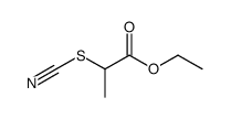 Propanoic acid, 2-thiocyanato-, ethyl ester 结构式