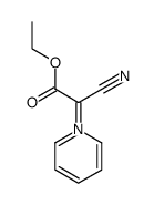 Pyridinium, 1-(1-cyano-2-ethoxy-2-oxoethyl)-, inner salt 结构式
