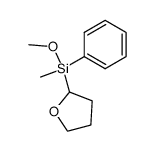 Furan, tetrahydro-2-(methoxymethylphenylsilyl)- 结构式