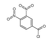 3,4-二硝基苯甲酰氯 结构式