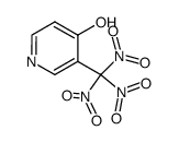 3-(三硝基甲基)-4-吡啶醇 结构式