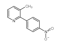 3-甲基-2-(4-硝基苯基)吡啶 结构式