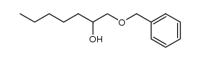 1-苄氧基-2-庚醇 结构式