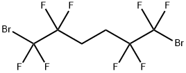 1,6-二溴-1,1,2,2,5,5,6,6-八氟己烷 结构式