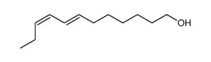 (7E,9Z)-十二碳-7,9-二烯-1-醇 结构式