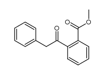 2-(2-苯乙酰基)苯甲酸甲酯 结构式