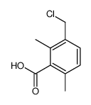 3-(氯甲基)-2,6-二甲基苯甲酸 结构式