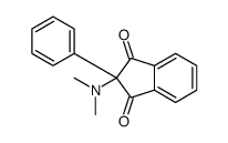 2-二甲氨基-2-苯基-1,3-茚二酮 结构式