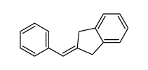2-苯亚甲基-2,3-二氢-1H-茚 结构式