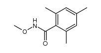 N-甲氧基-2,4,6-三甲基苯甲酰胺 结构式