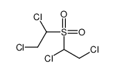 Bis(1,2-dichloroethyl) sulfone 结构式