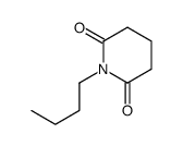 1-丁基-2,6-哌啶二酮 结构式