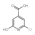 4-氯-6-羟基吡啶-2-羧酸 结构式