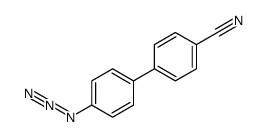 4'-叠氮基-[1,1'-联苯]-4-甲腈 结构式