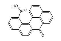 (+)-7-氧代-7H-二苯并[a,kl]蒽-13-羧酸 结构式