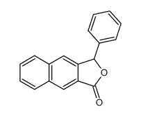Naphtho[2,3-c]furan-1(3H)-one, 3-phenyl- 结构式