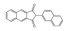2-(2-萘基)-1H-苯并[f]茚-1,3(2H)-二酮 结构式