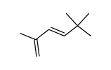 2,5,5-三甲基-1,3-己二烯 结构式