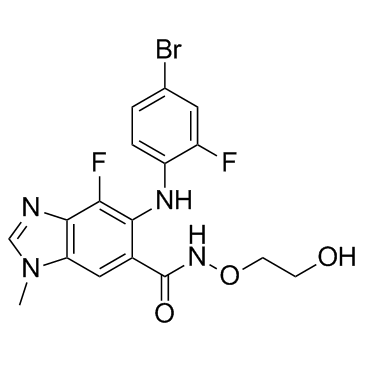 贝美替尼 结构式
