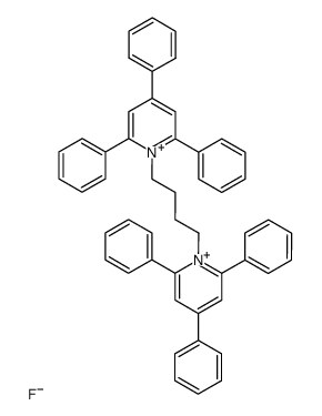 Pyridinium, 1,1'-(1,4-butanediyl)bis[2,4,6-triphenyl-, difluoride (9CI) 结构式