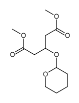 Pentanedioic acid, 3-[(tetrahydro-2H-pyran-2-yl)oxy]-, 1,5-dimethyl ester 结构式
