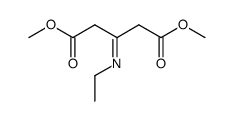 Pentanedioic acid, 3-(ethylimino)-, 1,5-dimethyl ester 结构式
