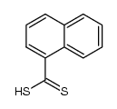 1-萘二硫代羧酸 结构式