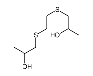 1,1'-[1,2-乙二基双(硫代)]双-2-丙醇 结构式