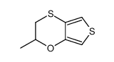 Thieno[3,4-b]-1,4-oxathiin, 2,3-dihydro-2-methyl- 结构式