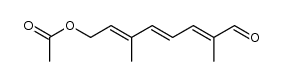 2,4,6-Octatrienal, 8-(acetyloxy)-2,6-dimethyl-, (E,E,E)- (9CI) 结构式