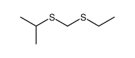 Propane, 2-[[(ethylthio)methyl]thio]- 结构式