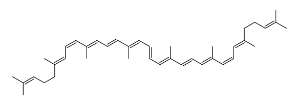13-顺式番茄红素 结构式