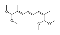 2,4,6-Octatriene, 1,1,8,8-tetramethoxy-2,7-dimethyl-, (E,E,E)- 结构式