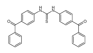 Thiourea, N,N'-bis(4-benzoylphenyl)- 结构式