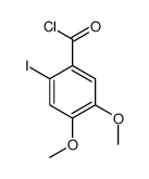 2-碘-4,5-二甲氧基苯甲酰氯 结构式